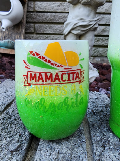 Mamacita Needs A Margarita - Stainless Steel Tumbler