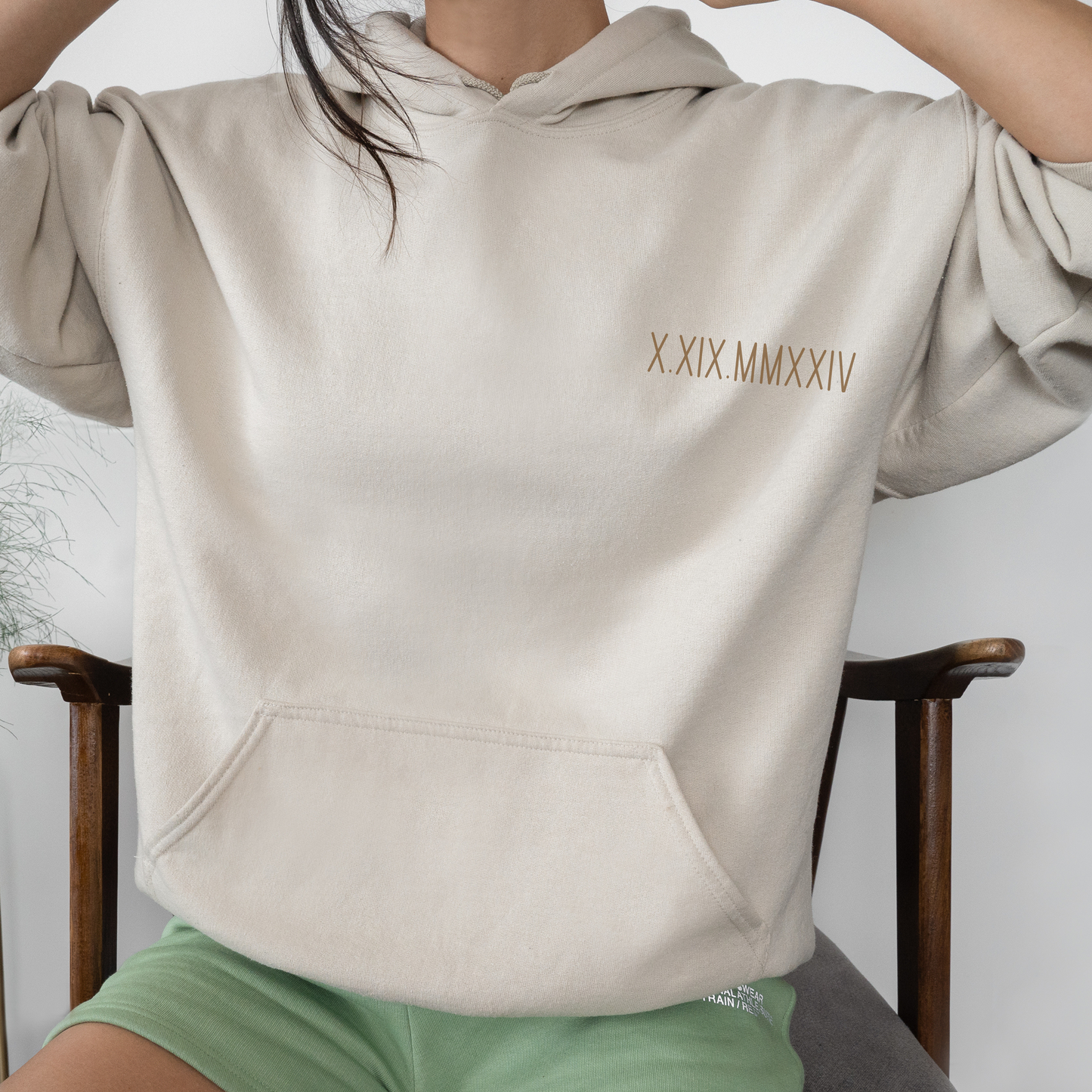 custom roman numeral hoodie, couples gift, personalized date and initial hoodie, engagements, anniversary, anniversaries, bachelor gift, bachelorette gift, bridesmaid gift, birthday gift for her, valentines gift, gift for him, minimalist couples hoodie