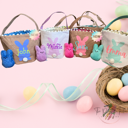 Personalized Easter Baskets, Custom Easter Basket, Easter Baske, Gift for kids, Gift for Children, Gift for Grandson, Granddaughter