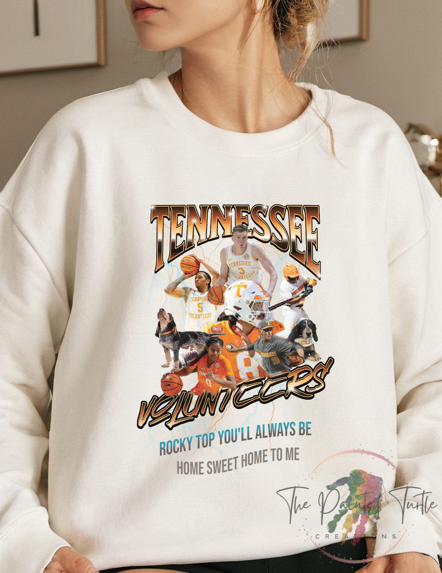 Tennessee Vols Inspired, College Sports, College Football, College Basketball, Orange and White, Rocky Top, Volunteers, University of Tenn., UT, gift for him, gift for her,