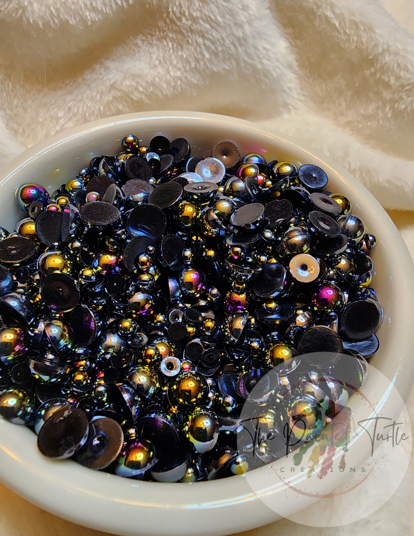 black ab halfback pearls rhinestones