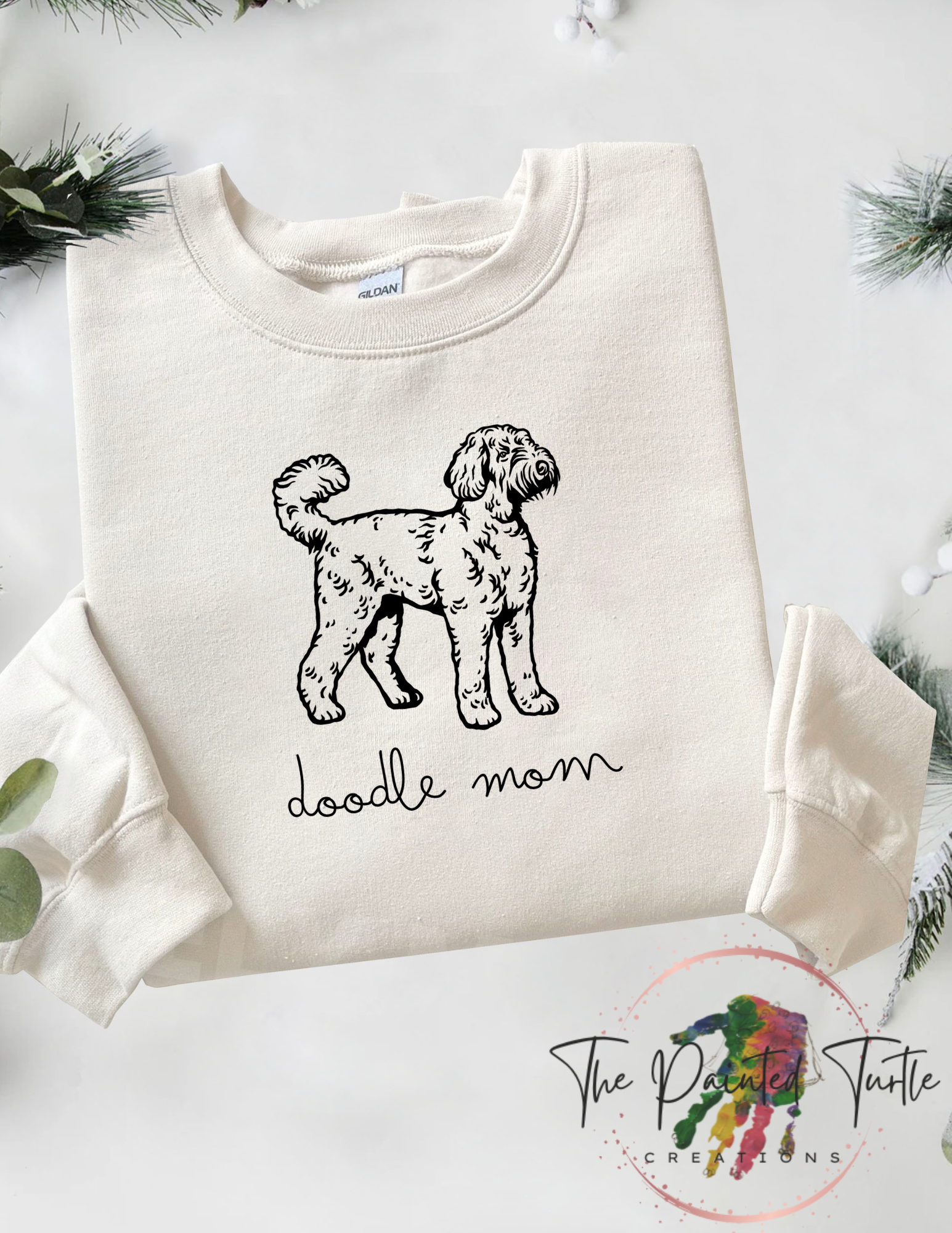 doodle mom, golden doodle, dog with glasses, mom gift, gift for her, gift for mom, sweatshirt, personalized gift, personalized sweatshirt, dog mom, dog mama, valentine's gift, mothers day gift