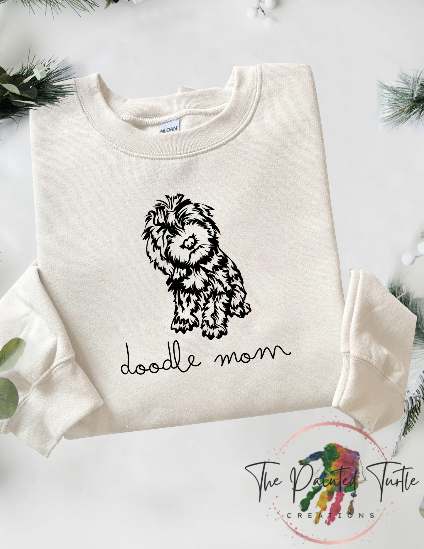 doodle mom, golden doodle, dog with glasses, mom gift, gift for her, gift for mom, sweatshirt, personalized gift, personalized sweatshirt, dog mom, dog mama, valentine's gift, mothers day gift