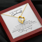 14k Personalized "To My Smokin' Hot Soulmate" - Heart Pendant Necklace - Heart Pendant - Gift for her - Gift for Him Jewelry