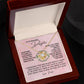 To My Beautiful Daughter - Love Knot Pendant - Love Knot Necklace - Gift from Mom - Gift For Her