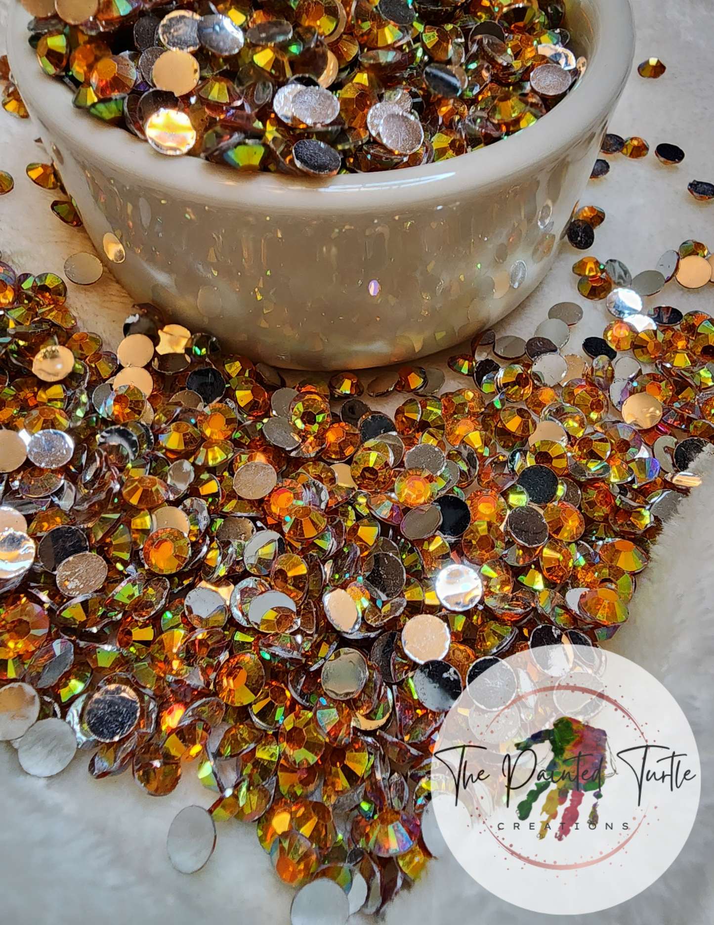 orange ab silverback rhinestones crafting rhinestones non hotfix