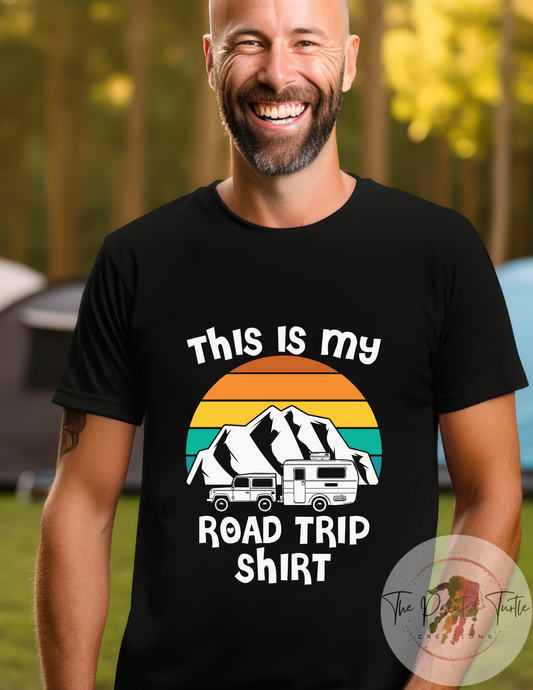 this is my road trip shirt  men's shirt