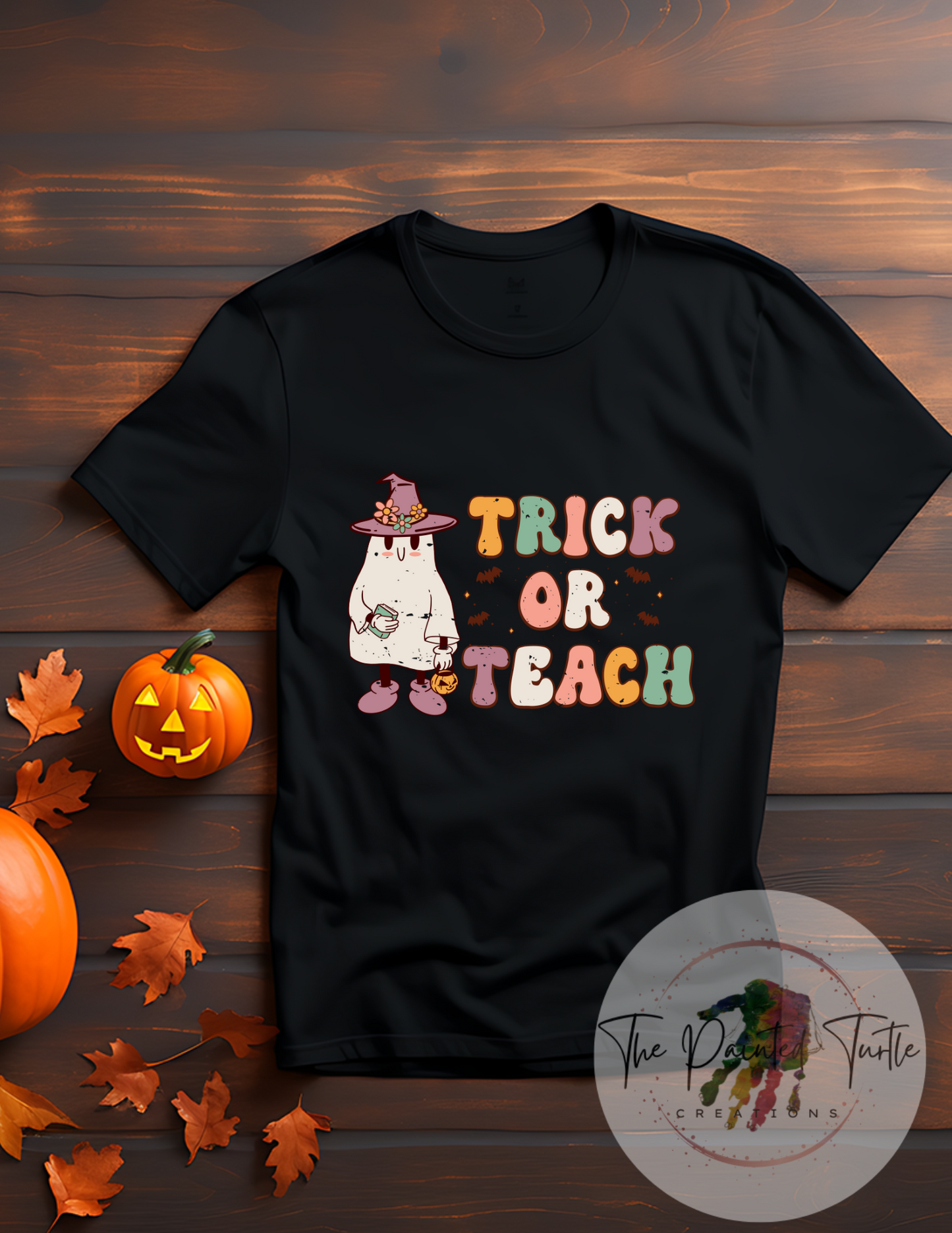 Teacher - Trick or Teach - Ghost - Halloween Shirt