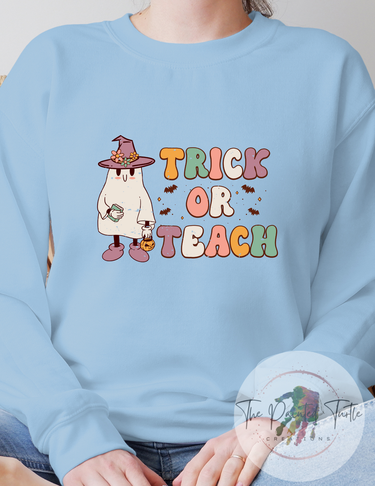 Teacher - Trick or Teach - Ghost - Halloween Shirt