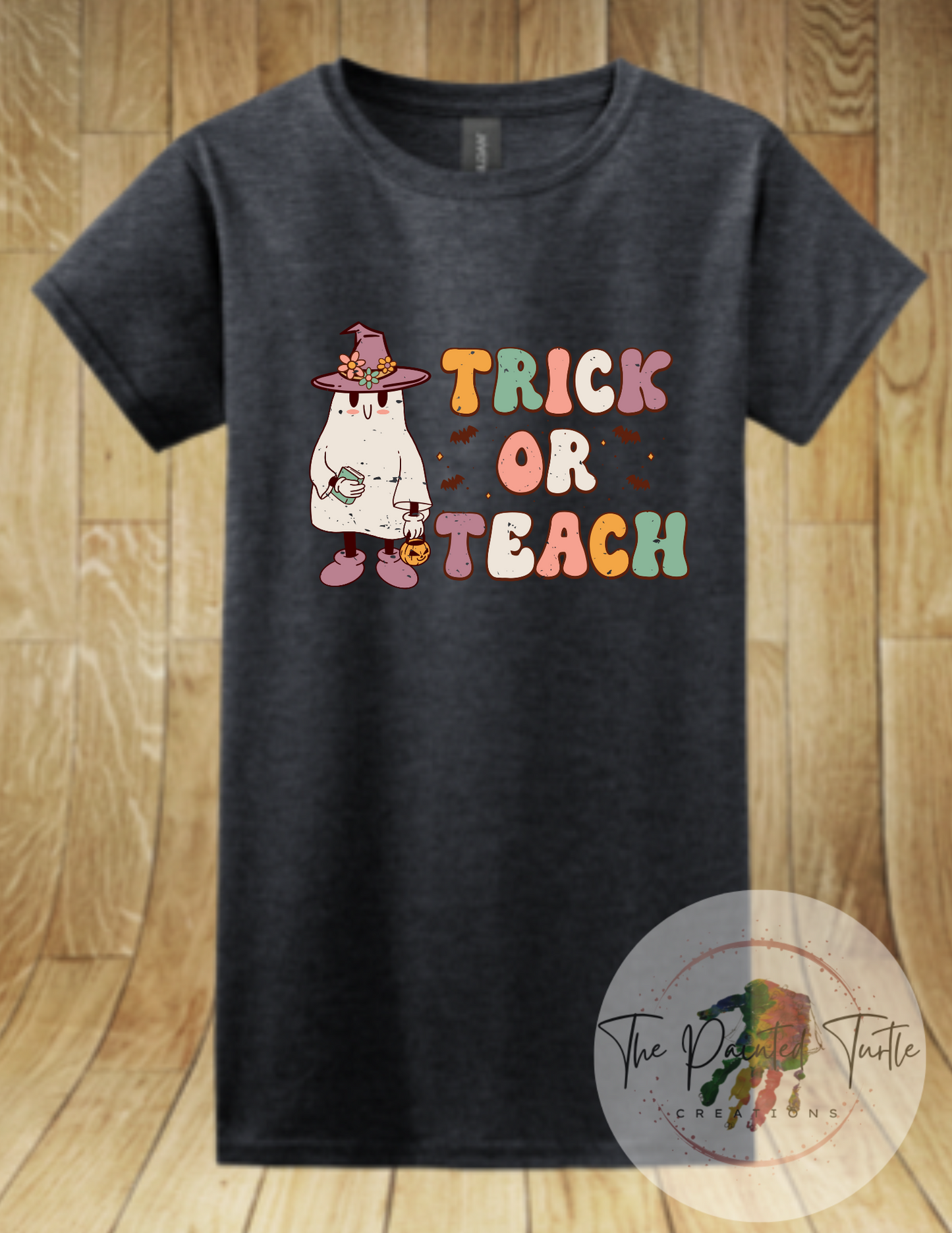 Teacher - Trick or Teach - Ghost - Halloween Shirt