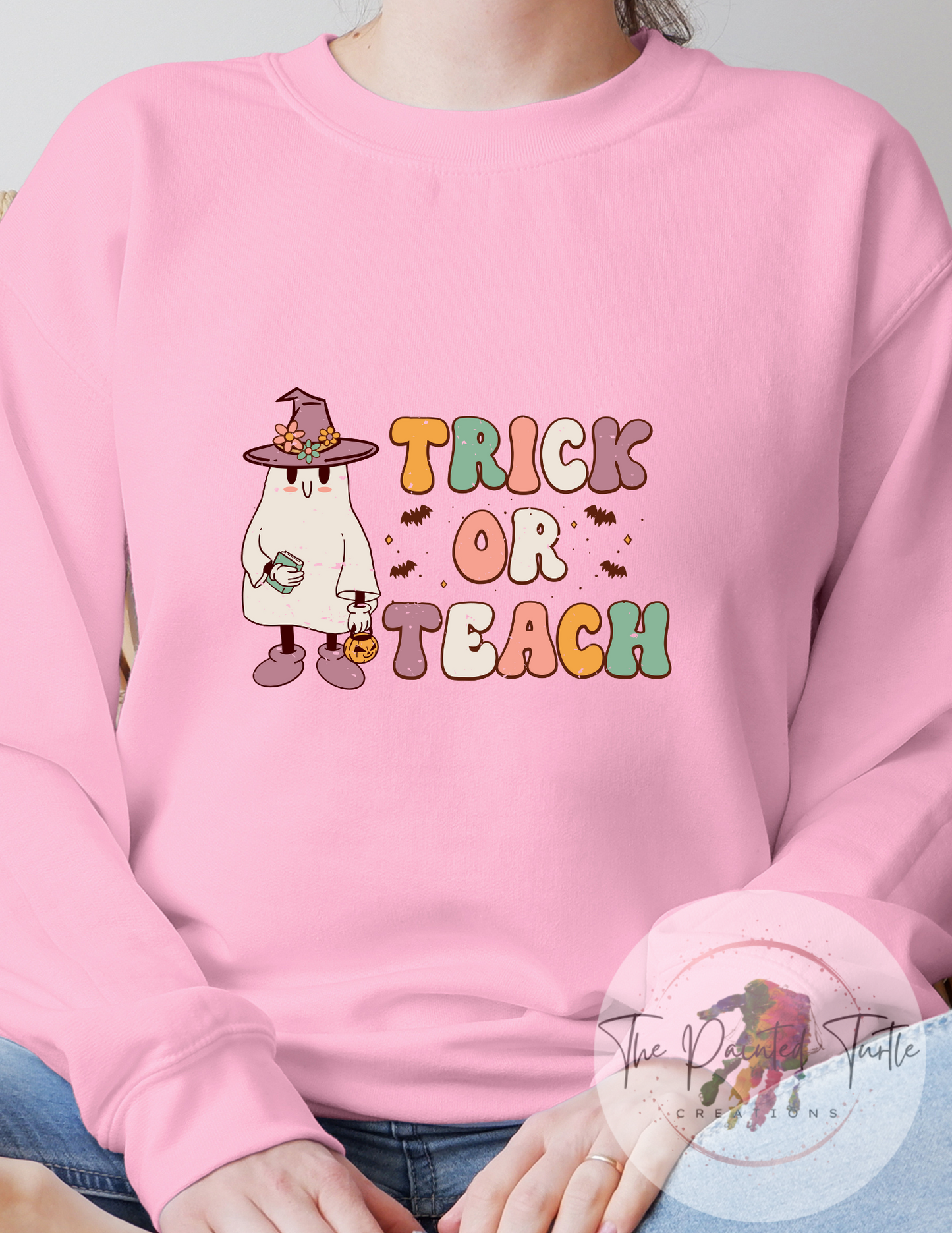 Teacher - Trick or Teach - Ghost - Halloween Shirt