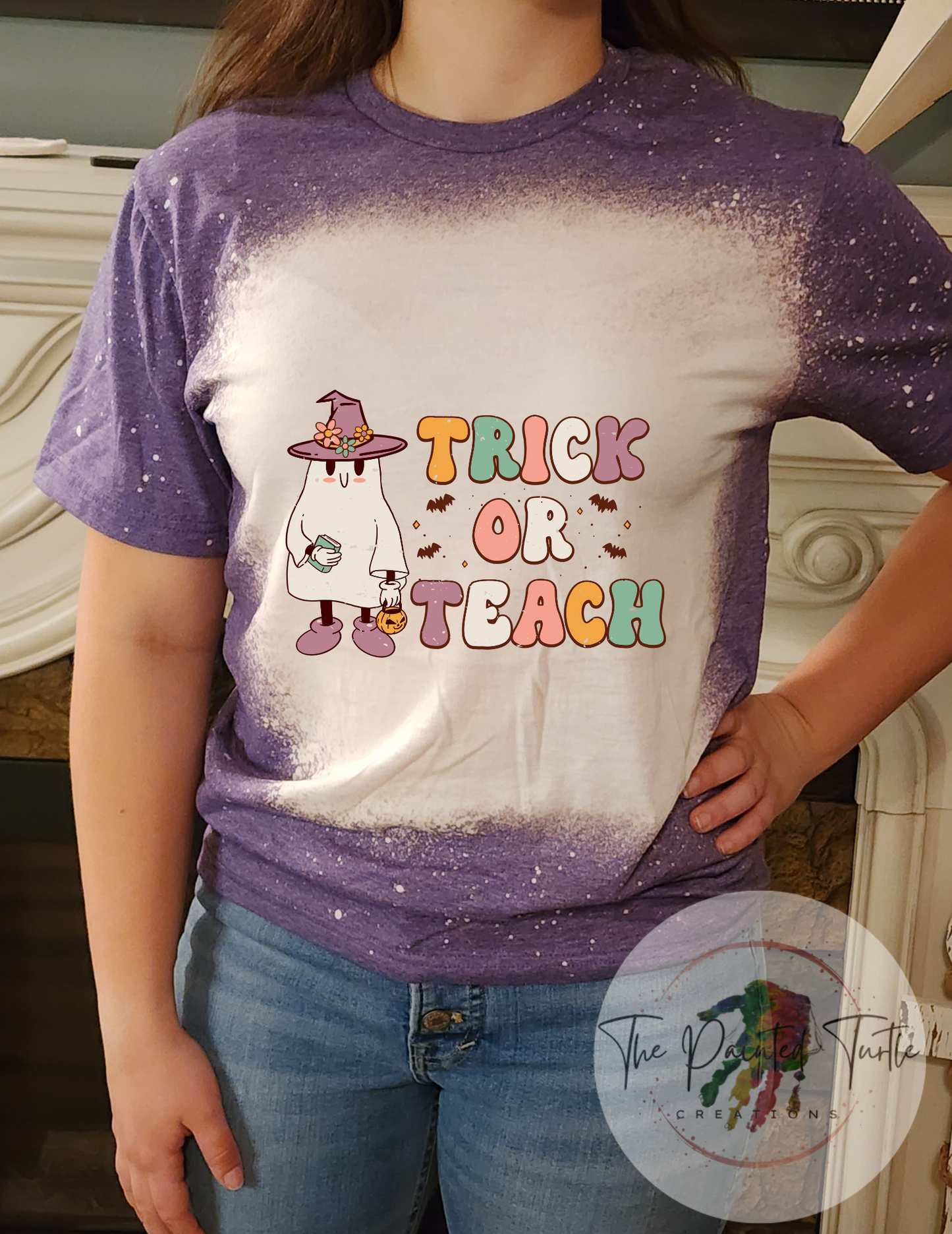 Teacher - Trick or Teach - Ghost - Halloween Shirt