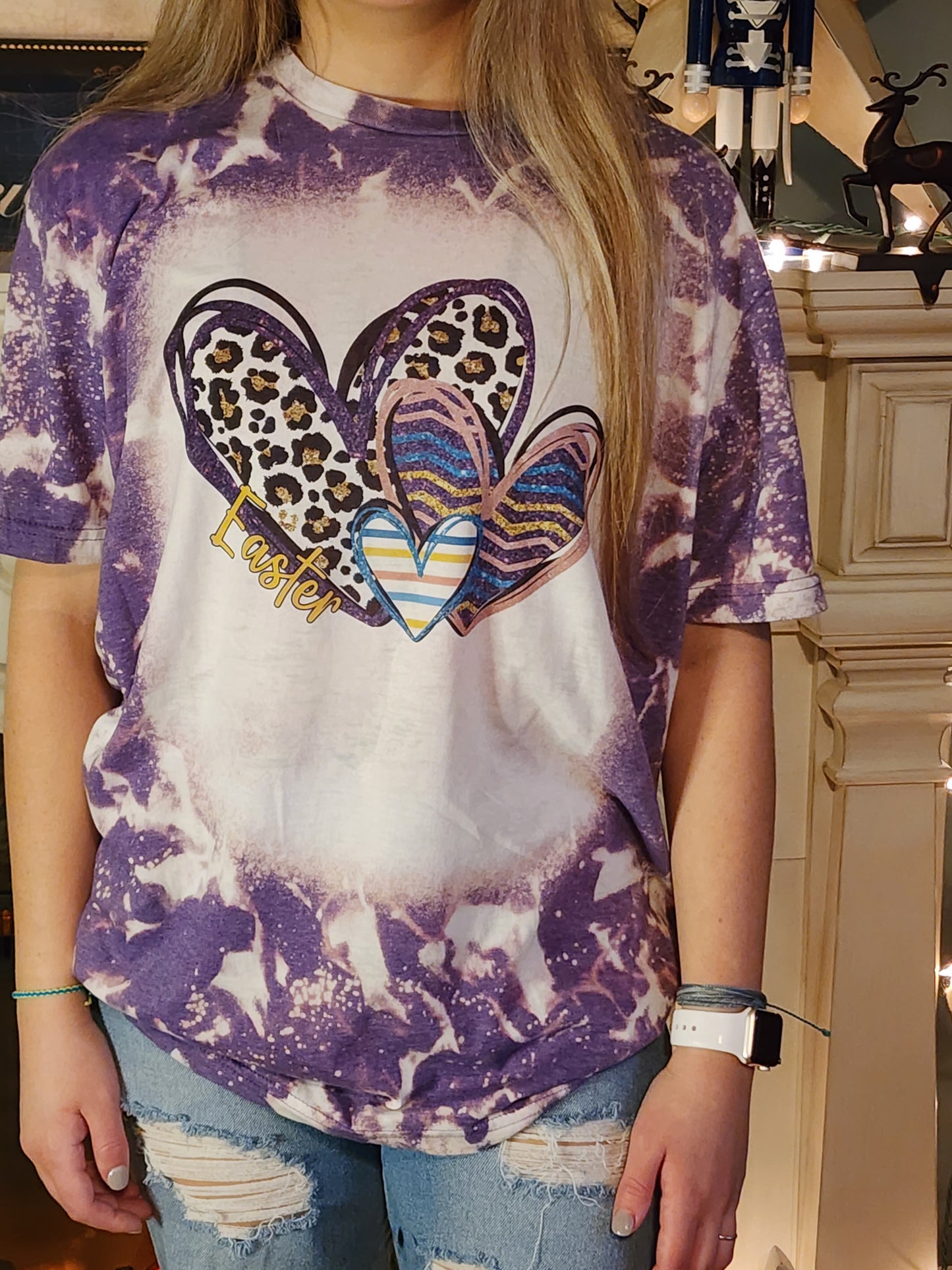 Easter Heart Sublimation Shirt