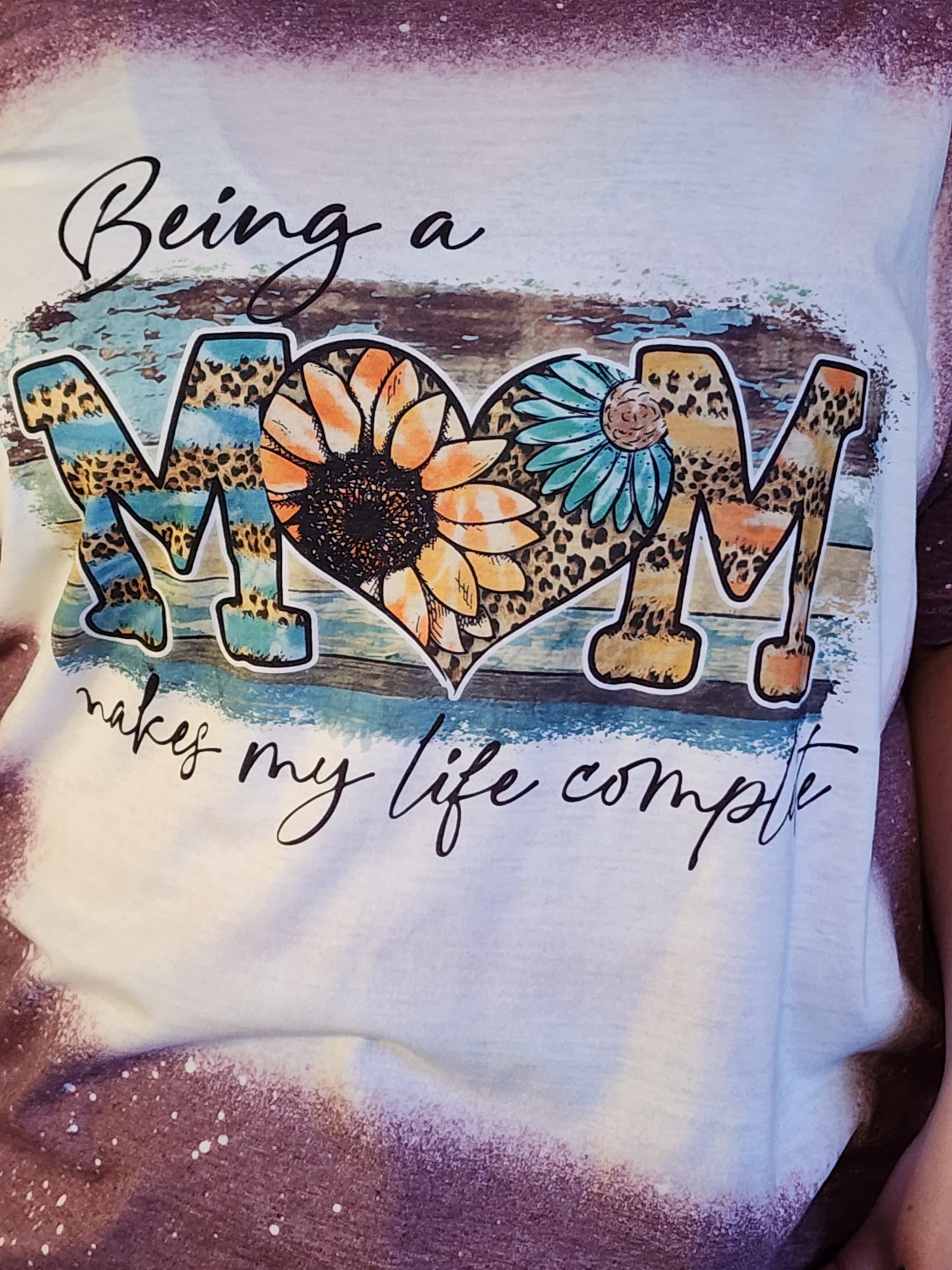 Being a Mom Sublimation Shirt