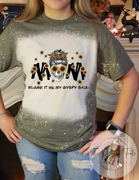 blame it on my gypsy sould sublimation shirt