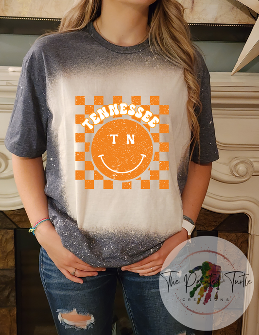 tennessee smiley face sublimation shirt