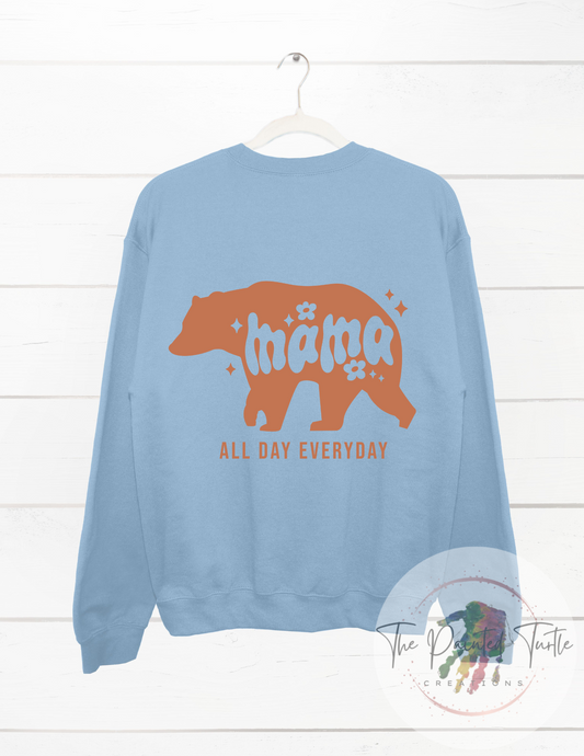 mama bear all day everyday sublimation shirt