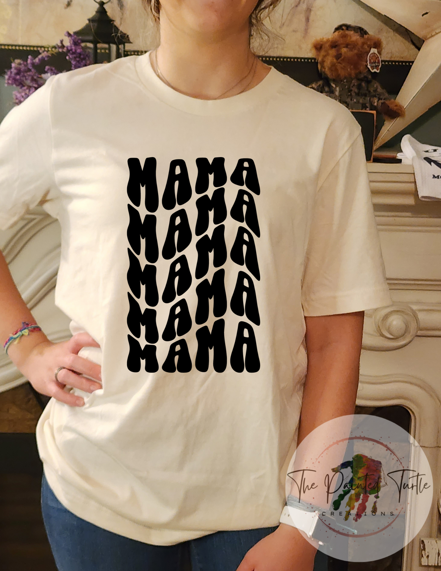 Mama Echo Groovy Font Shirt- Sublimation Shirt