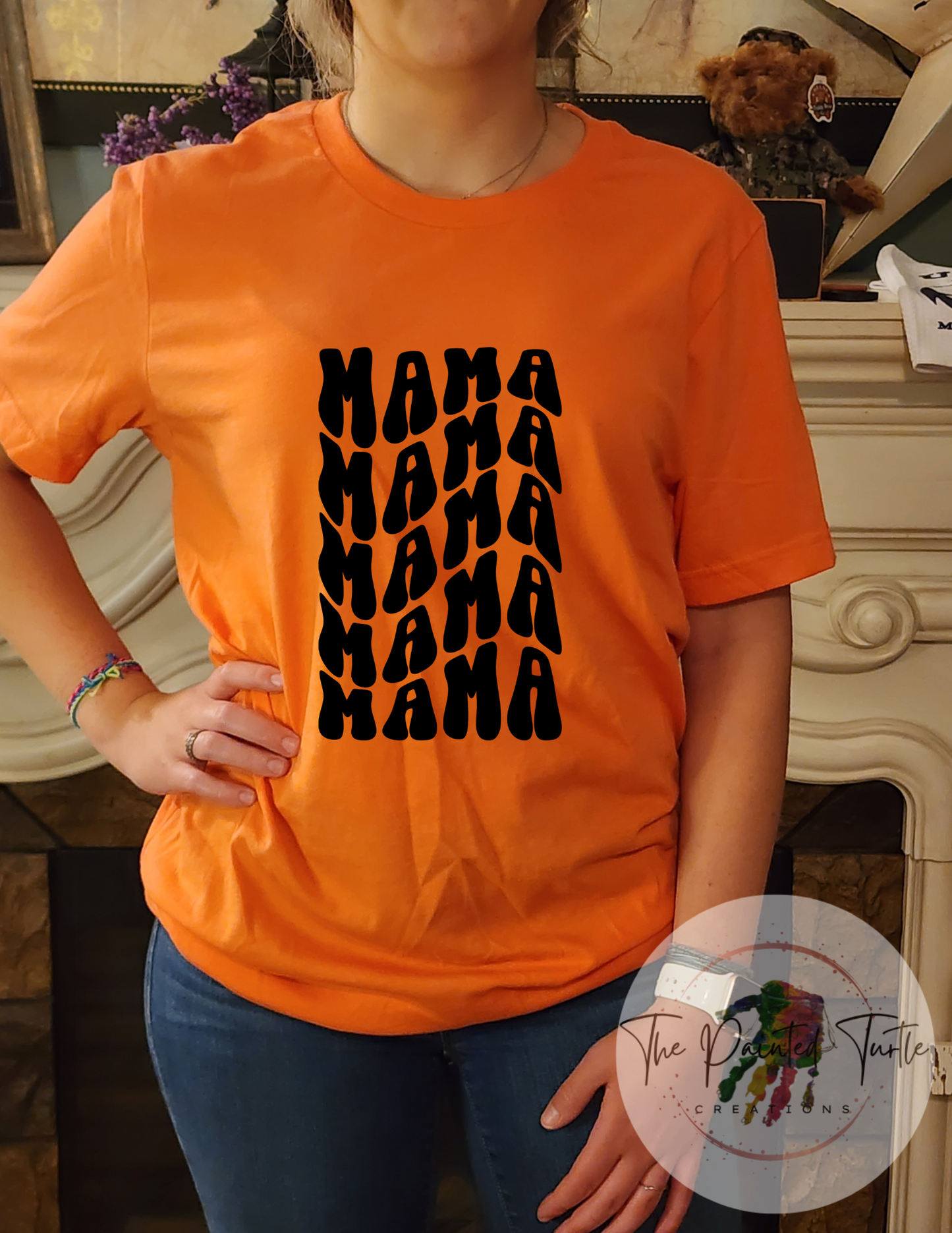 Mama Echo Groovy Font Shirt- Sublimation Shirt