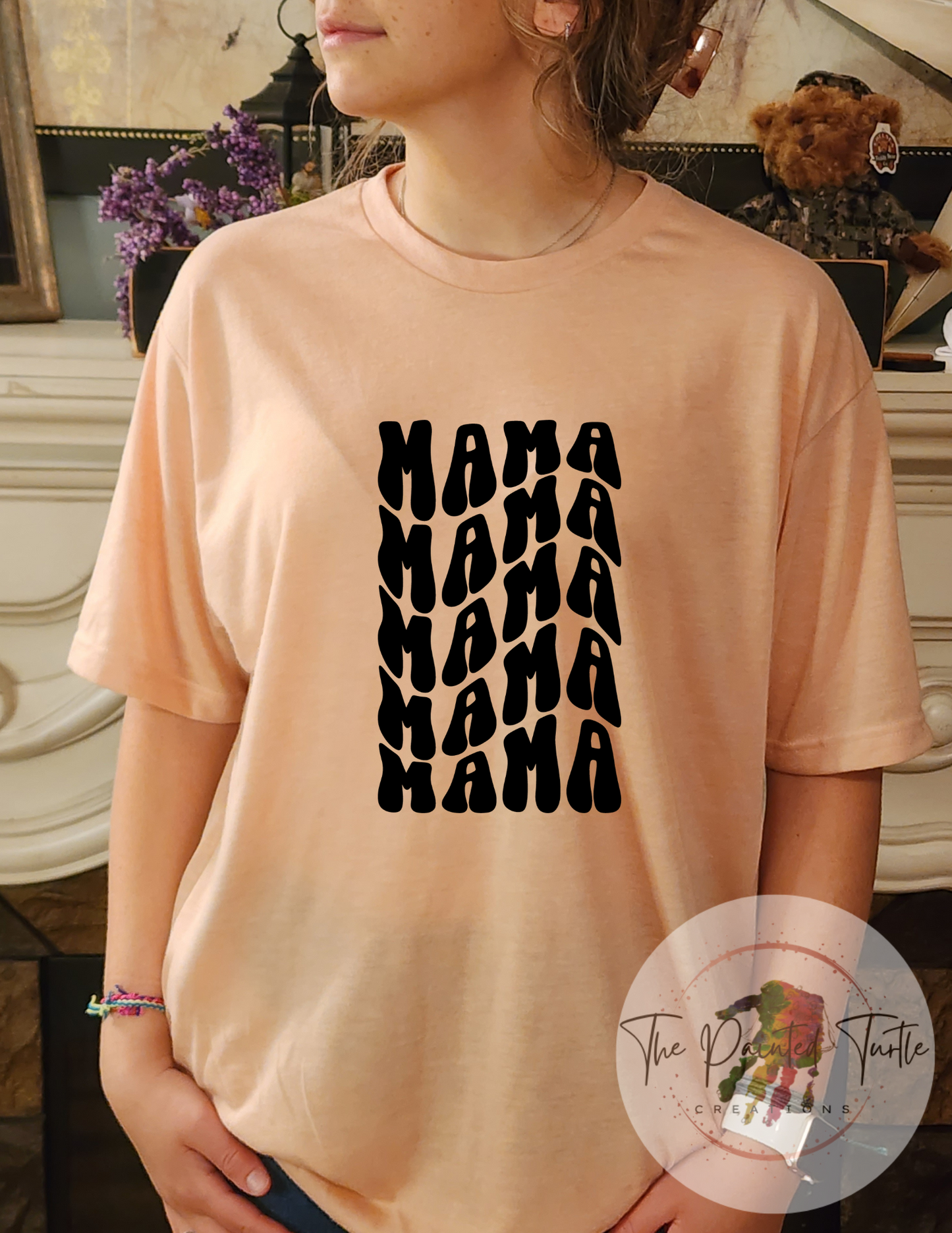 Mama Echo Groovy Font Shirt- Sublimation Shirt