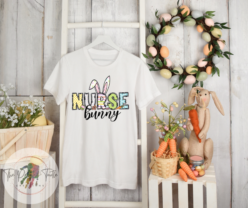 Nurse Bunny Sublimation Shirt