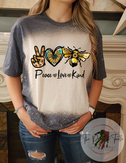 peace love be kind sublimation shirt