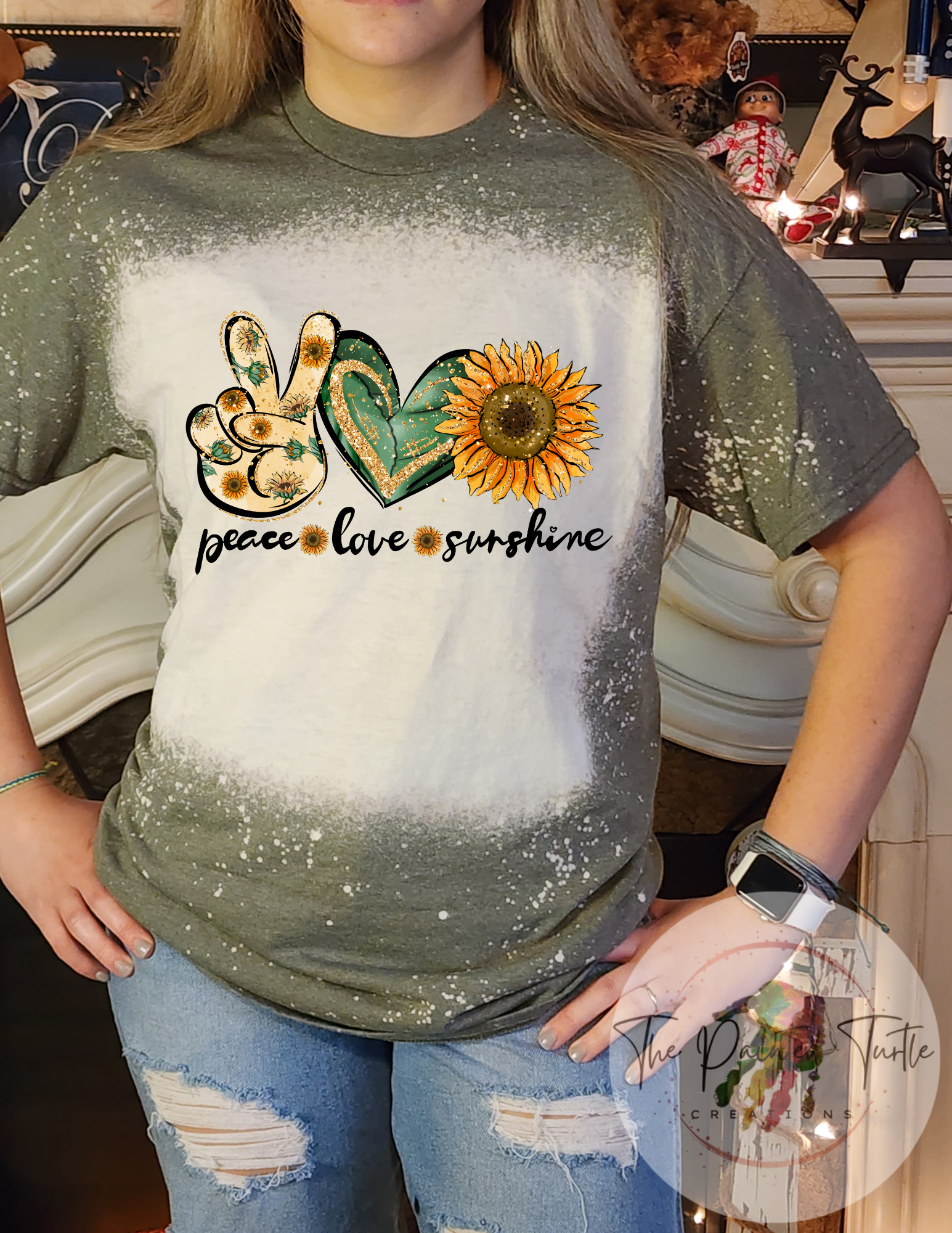 peace love sunshine sublimation shirt