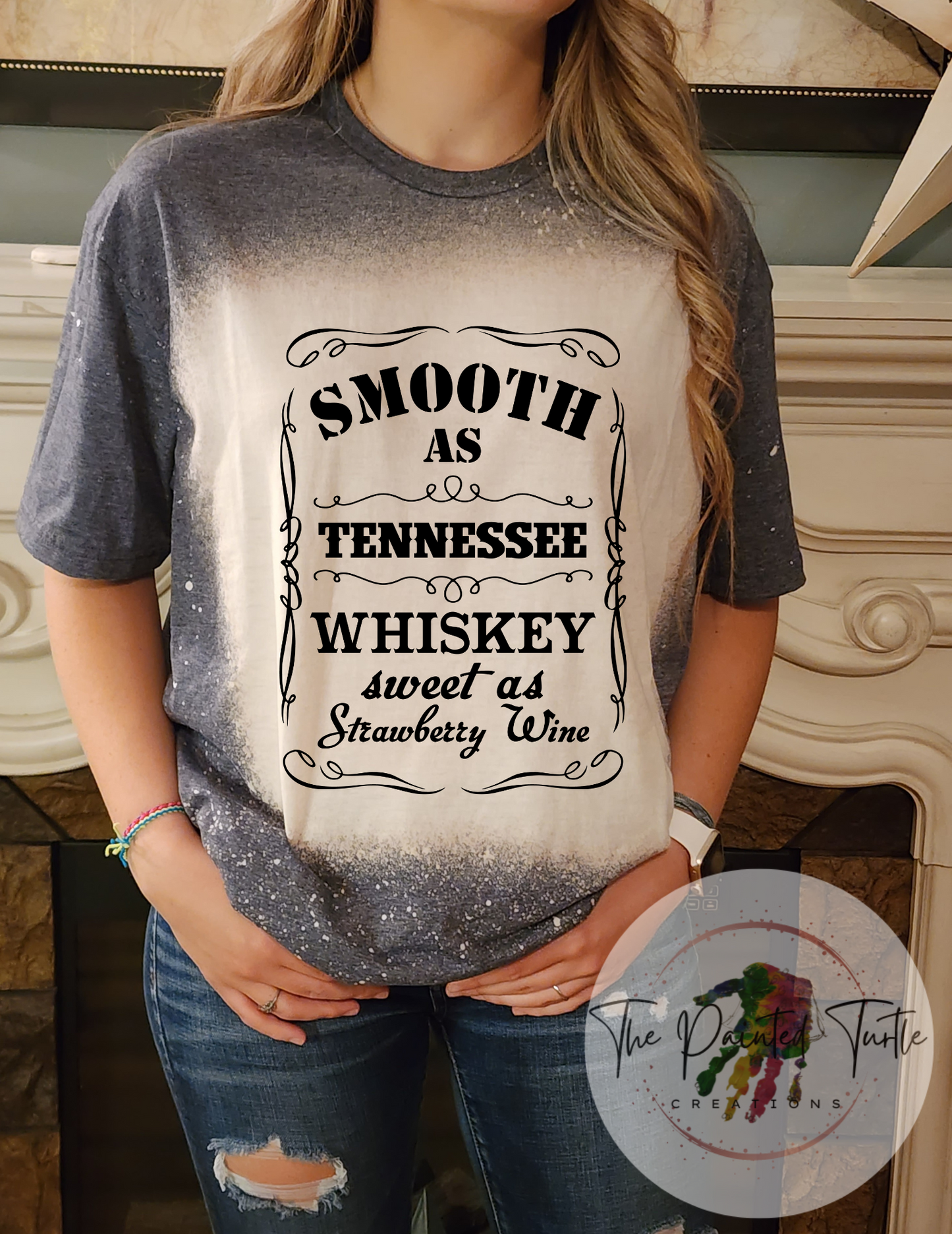 smooth as tennessee whiskey sweet as strawberry wine sublimation shirt
